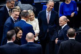 Plenary Session in German Bundestag