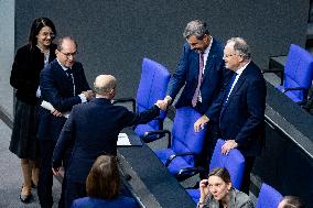 Plenary Session in German Bundestag