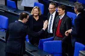 Plenary Session in German Bundestag