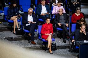 Plenary Session in German Bundestag