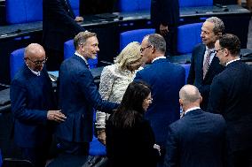 Plenary Session in German Bundestag