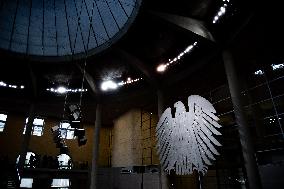 Plenary Session in German Bundestag