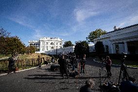 President Biden Hosts President-elect Trump At White House