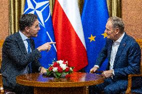 NATO Secretary General Mark Rutte visits Poland