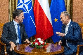 NATO Secretary General Mark Rutte visits Poland