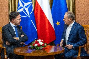 NATO Secretary General Mark Rutte visits Poland