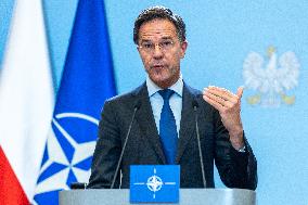 NATO Secretary General Mark Rutte visits Poland