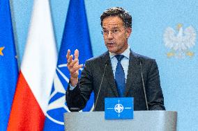 NATO Secretary General Mark Rutte visits Poland