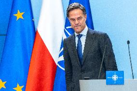 NATO Secretary General Mark Rutte visits Poland