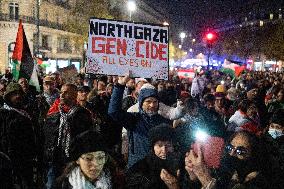 Protest against the "Israel is Forever" gala - Paris