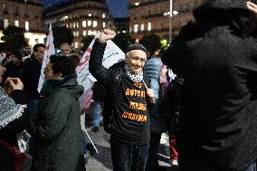 Protest against the "Israel is Forever" gala - Paris