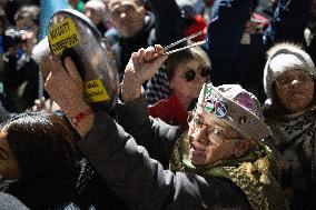 Protest against the "Israel is Forever" gala - Paris