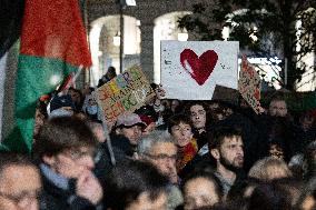 Protest against the "Israel is Forever" gala - Paris