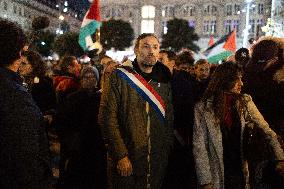 Protest against the "Israel is Forever" gala - Paris