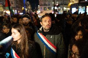 Protest against the "Israel is Forever" gala - Paris