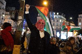 Protest against the "Israel is Forever" gala - Paris