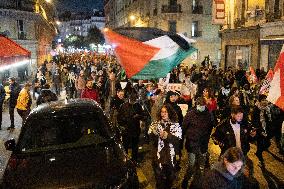 Protest against the "Israel is Forever" gala - Paris