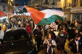 Protest against the "Israel is Forever" gala - Paris