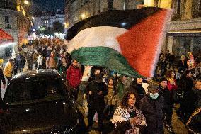 Protest against the "Israel is Forever" gala - Paris