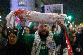 Protest against the "Israel is Forever" gala - Paris