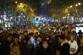 Protest against the "Israel is Forever" gala - Paris