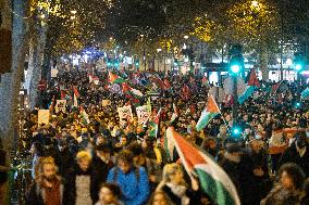 Protest against the "Israel is Forever" gala - Paris