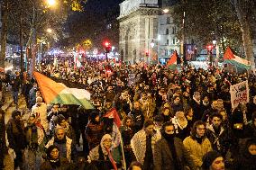 Protest against the "Israel is Forever" gala - Paris