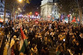 Protest against the "Israel is Forever" gala - Paris