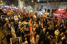 Protest against the "Israel is Forever" gala - Paris