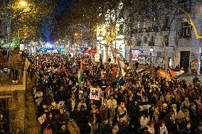 Protest against the "Israel is Forever" gala - Paris