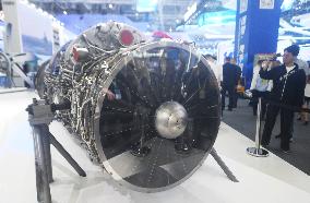 Russia's 117s Vector-thrust Aero Engine at the 2024 Zhuhai Air S