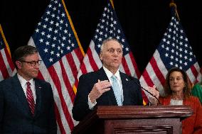 Newly elected House Republican leaders hold press conference