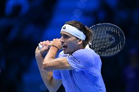 Nitto ATP Finals - Zverev Ousts Ruud