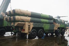 HQ-19 Surface-to-Air Missile Weapon System at 2024 Zhuhai Air Show