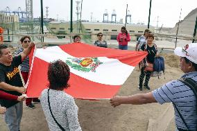 Chancay port in Peru