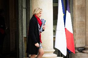 Council Of Ministers At The Elysee Palace