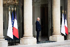 Council Of Ministers At The Elysee Palace