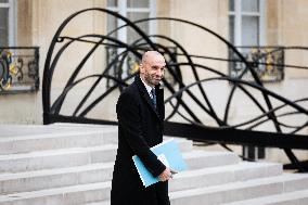 Council Of Ministers At The Elysee Palace