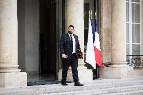 Council Of Ministers At The Elysee Palace