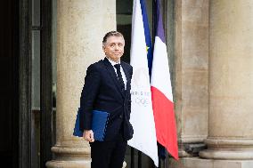 Council Of Ministers At The Elysee Palace