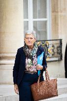 Council Of Ministers At The Elysee Palace