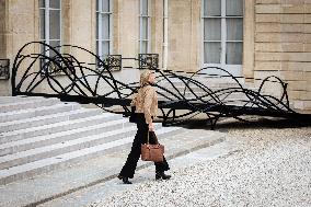 Council Of Ministers At The Elysee Palace