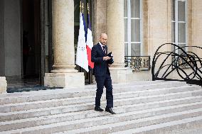 Council Of Ministers At The Elysee Palace