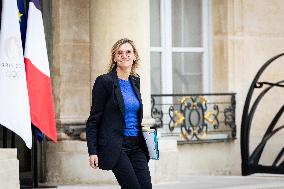 Council Of Ministers At The Elysee Palace