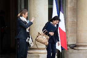 Council Of Ministers At The Elysee Palace