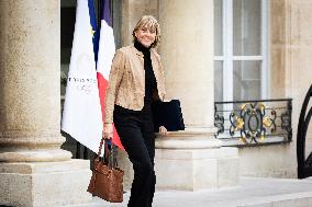 Council Of Ministers At The Elysee Palace