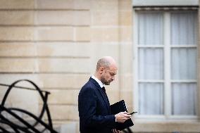 Council Of Ministers At The Elysee Palace