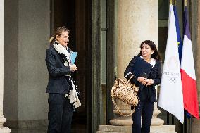 Council Of Ministers At The Elysee Palace