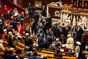 Question Time In The French Parliament