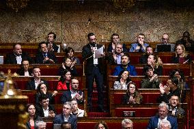 Question Time In The French Parliament